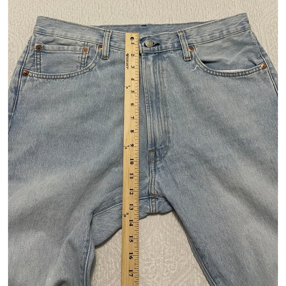 Levi's 551 Z Premium Light Wash‎ Denim Jeans 36×26 Menswear Cotton Hemp Big E